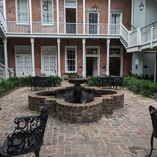 Interior courtyard