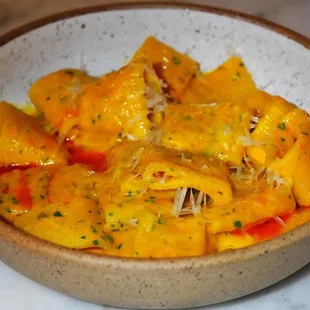 spicy squash rigatoni