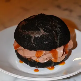 Chocolate Choux Craquelin