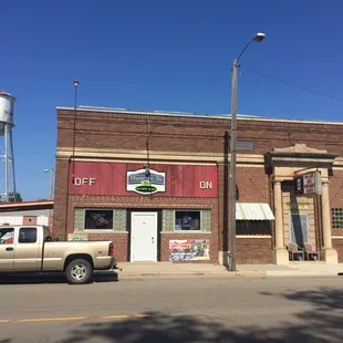 Don't blink or you'll pass it.