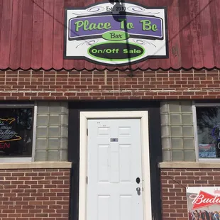 the front of a restaurant