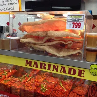 Fresh made Delgado fried daily