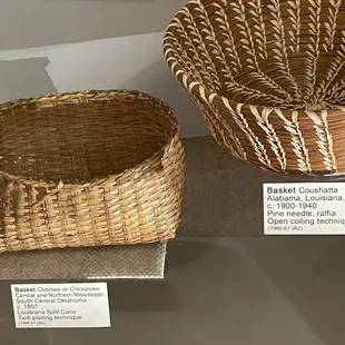 Part of the basket collection