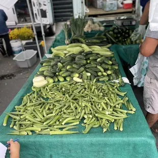 a variety of vegetables