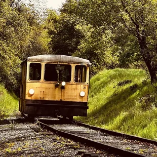 Motor car 31 coming in the station