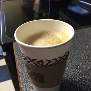 Missing the rest of my latte.