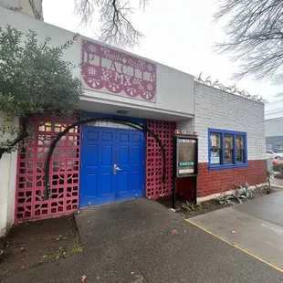 Business from the outside.