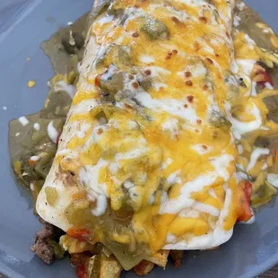 Beef burrito