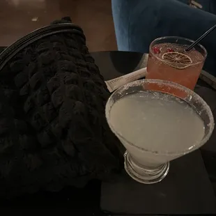 Lemon Drop &amp; cranberry holiday drink