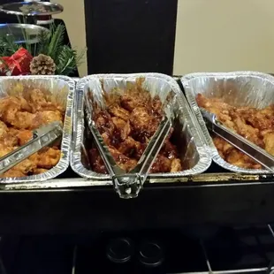 We offer corporate and family outings with buffet style servings