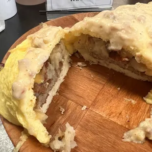 Smothered Southern Stack.  So delicious!