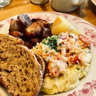 New England Lobster Scramble. Has sweet taste to it which I don&apos;t like.