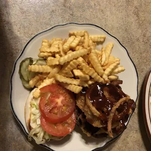 Terry burger. 10.25 for all of this!