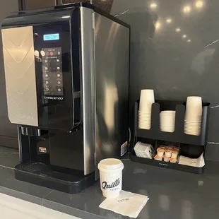 Fresh coffee and lattes every time!