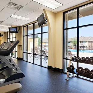 State-of-the-art 24-hour fitness center