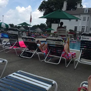 Adults only pool. Quietest spot here. :)