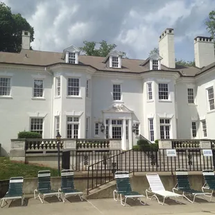 Tway House in front of adult pool. Nice!