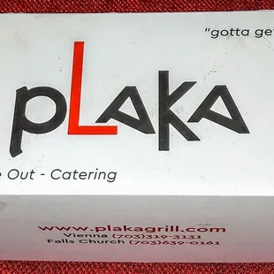 Falafel Wrap: Pureed patties of fried chickpeas with garlic.  $9.25