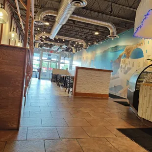 Inside (nice waiting area)