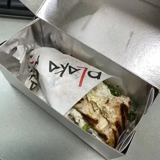 Chicken Souvlaki Wrap