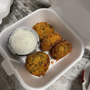 Zucchini fritters