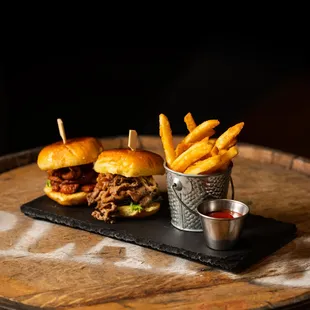 Slider Duo (Korean Style Bulgogi / Spicy Pork)