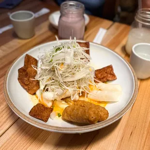 Rose Rice Cake (Fried)