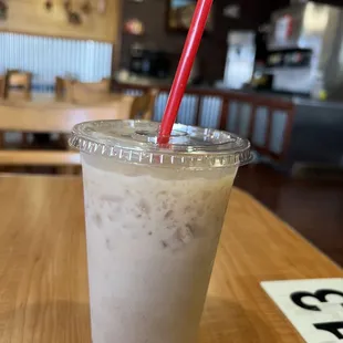 Horchata was delicious.