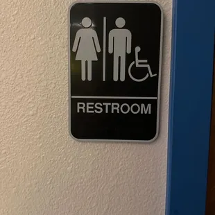 There's only one bathroom that is for one person at a time. For a place this large that doesn't seem like enough.
