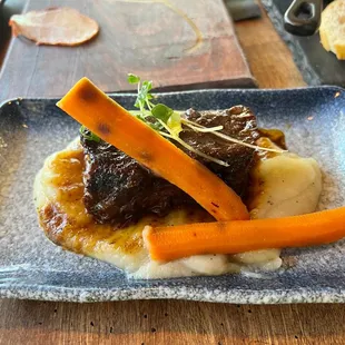 Braised short ribs