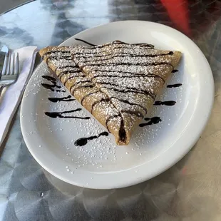 Banana Nutella Crepe