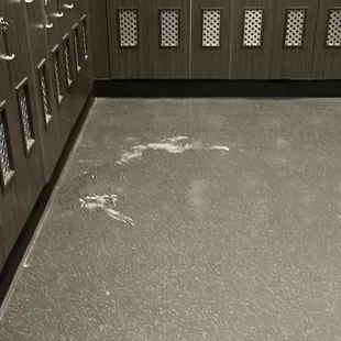 Nasty locker room