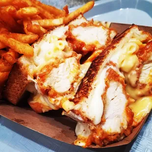 chicken wings and fried chicken, food