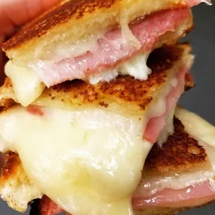 &quot;Croque-Monsieur&quot; or the French grilled cheese.