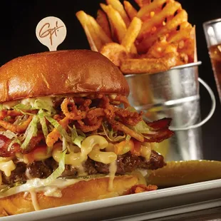 Mac N Cheese Burger