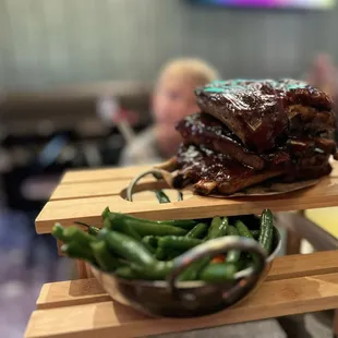 bbq ribs, food, ribs