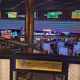 Casino from escalators