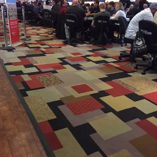 The hubs on the tables