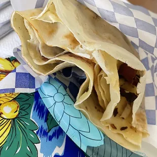 Blackberry Bacon crepe. Pic doesn't do it justice!