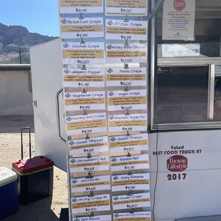 Latest Menu. 3/5/22.