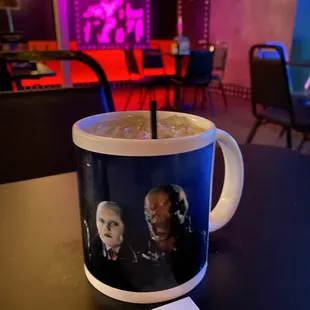 Ian&apos;s drink - he got the Cinna-bite &amp; it was delicious!