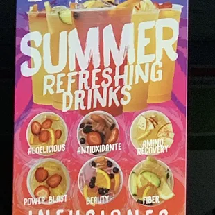 There Summer Refreshing drinks!