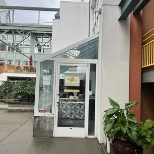Store entrance