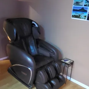 Chair massage.