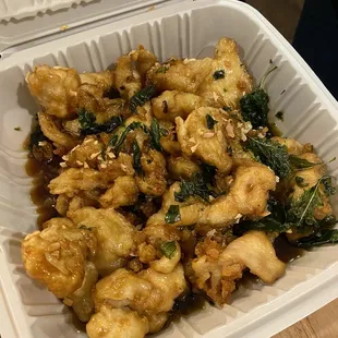 Crunchy Honey Chicken