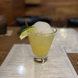 Sea Foam Margarita