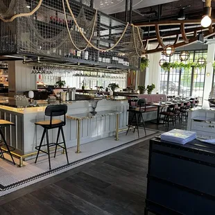 Nice dining room with good atmosphere