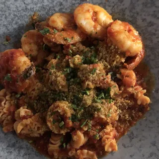 Shrimp Pasta Diavola