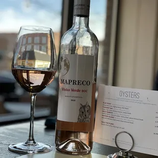 Great wine to pair with the oysters
