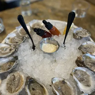 Happy Hour Oysters.